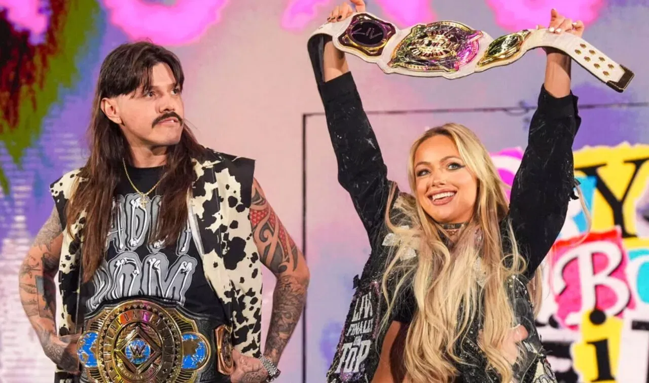 WWE RAW Liv Morgan Dominik Mysterio