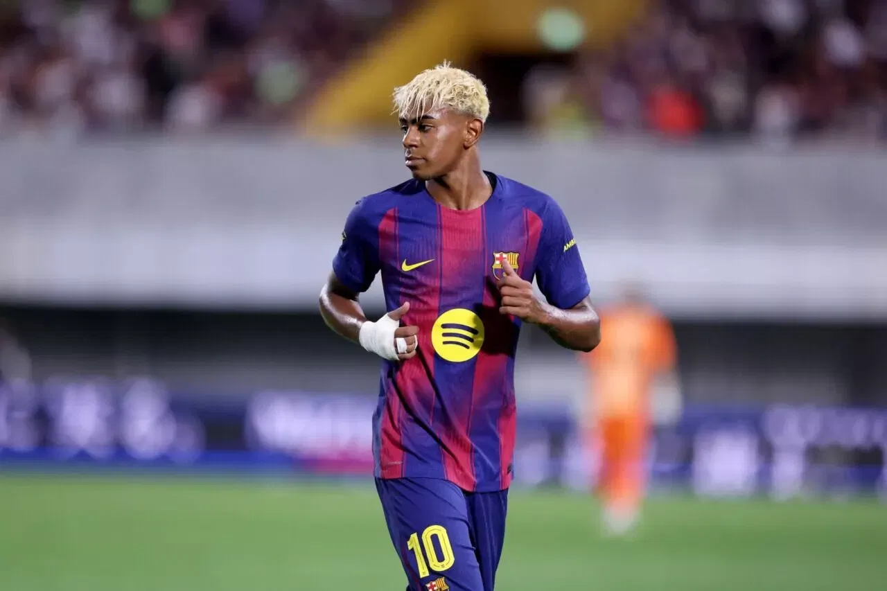 LaLiga FC Barcelona's Lamine Yamal