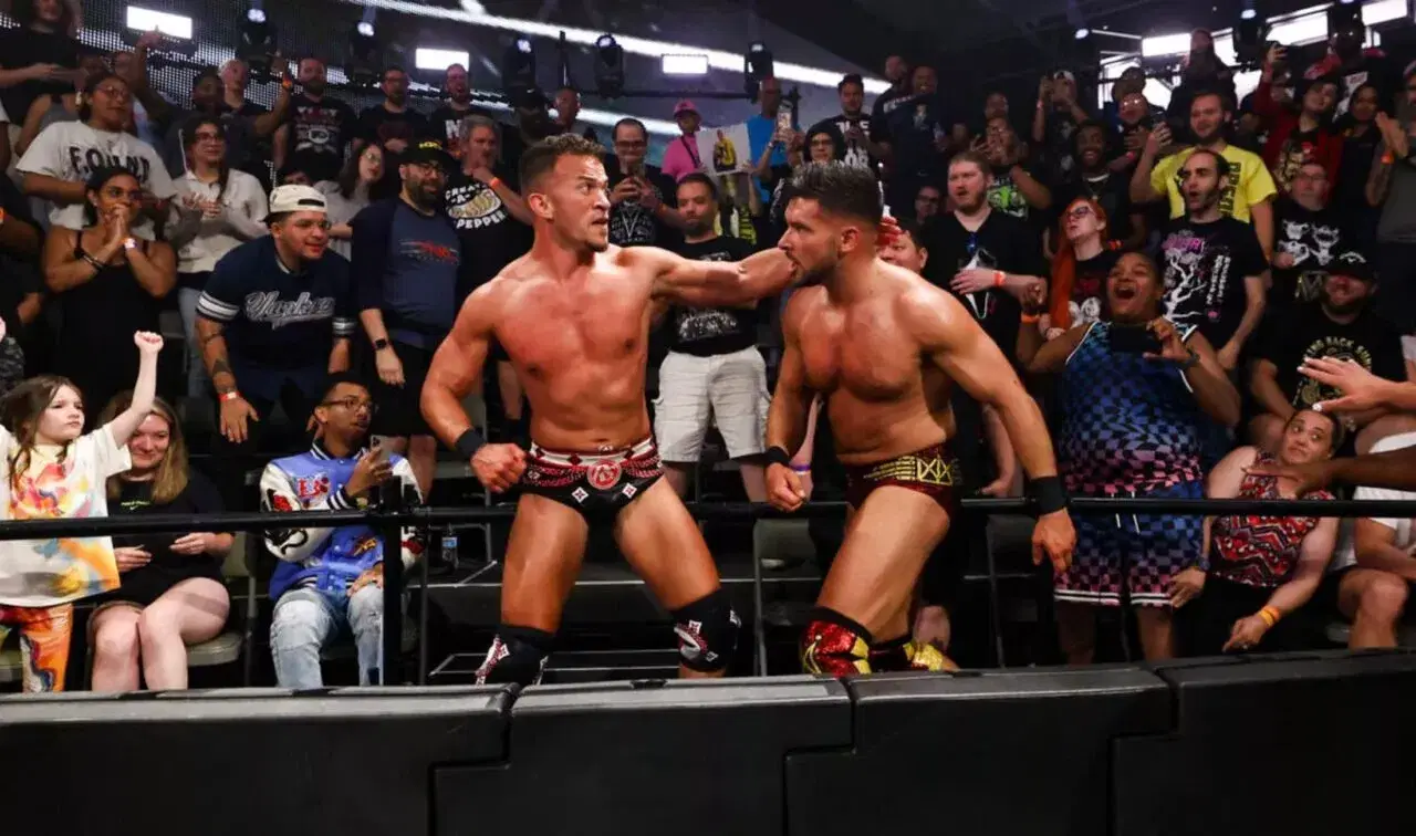 Ethan Page and Ricky Saints WWE NXT