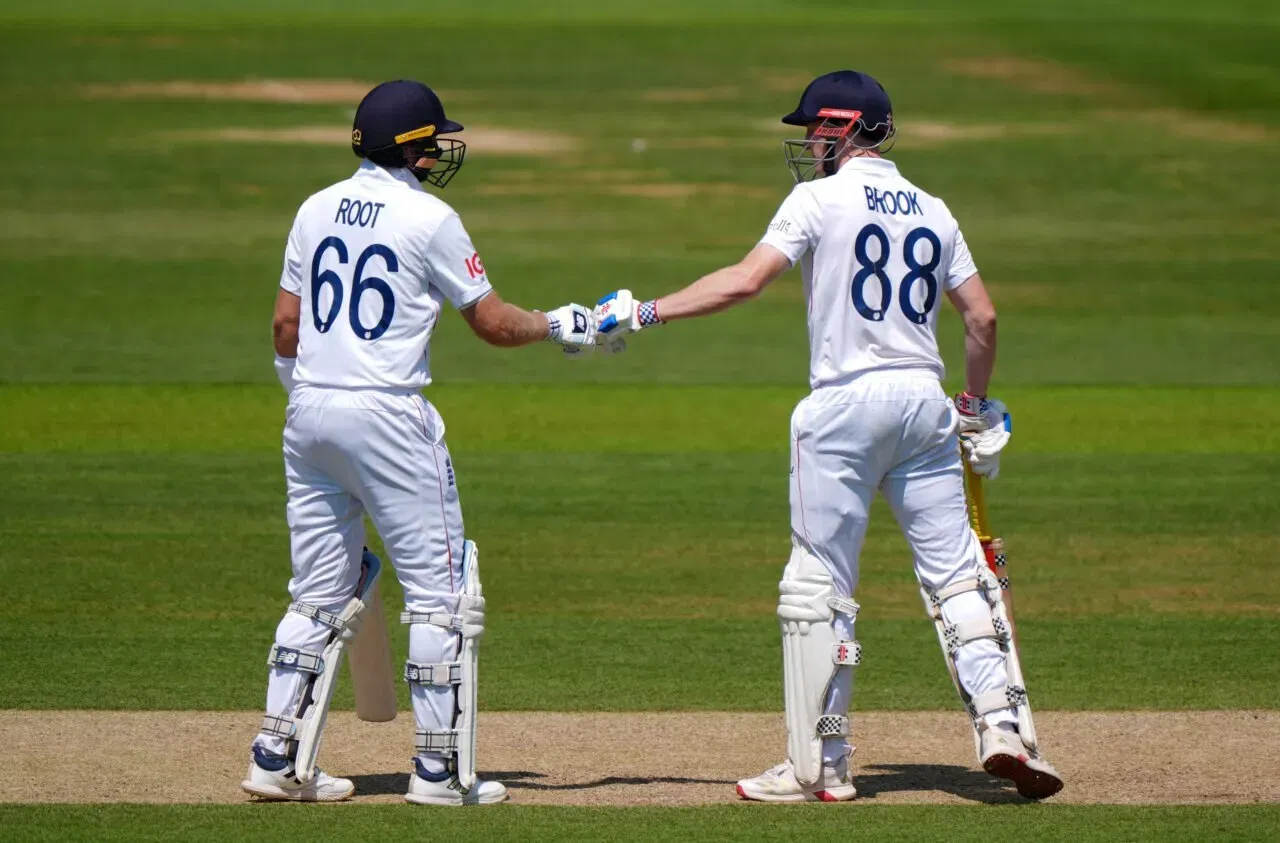 Harry Brook, Joe Root, England test cricket team