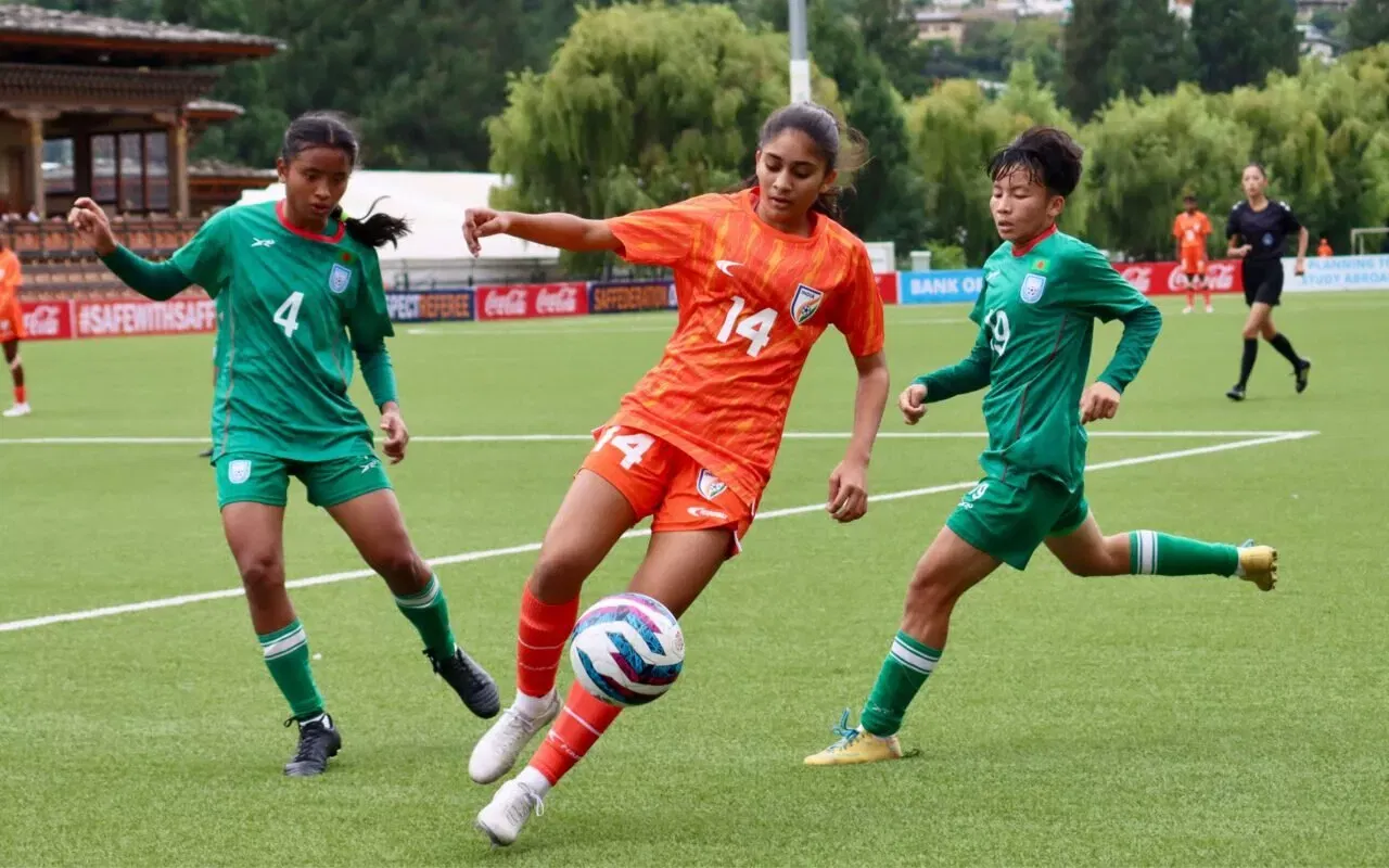 India U17 clinch SAFF U17 Women's Championship; suffer loss against Bangladesh in last match