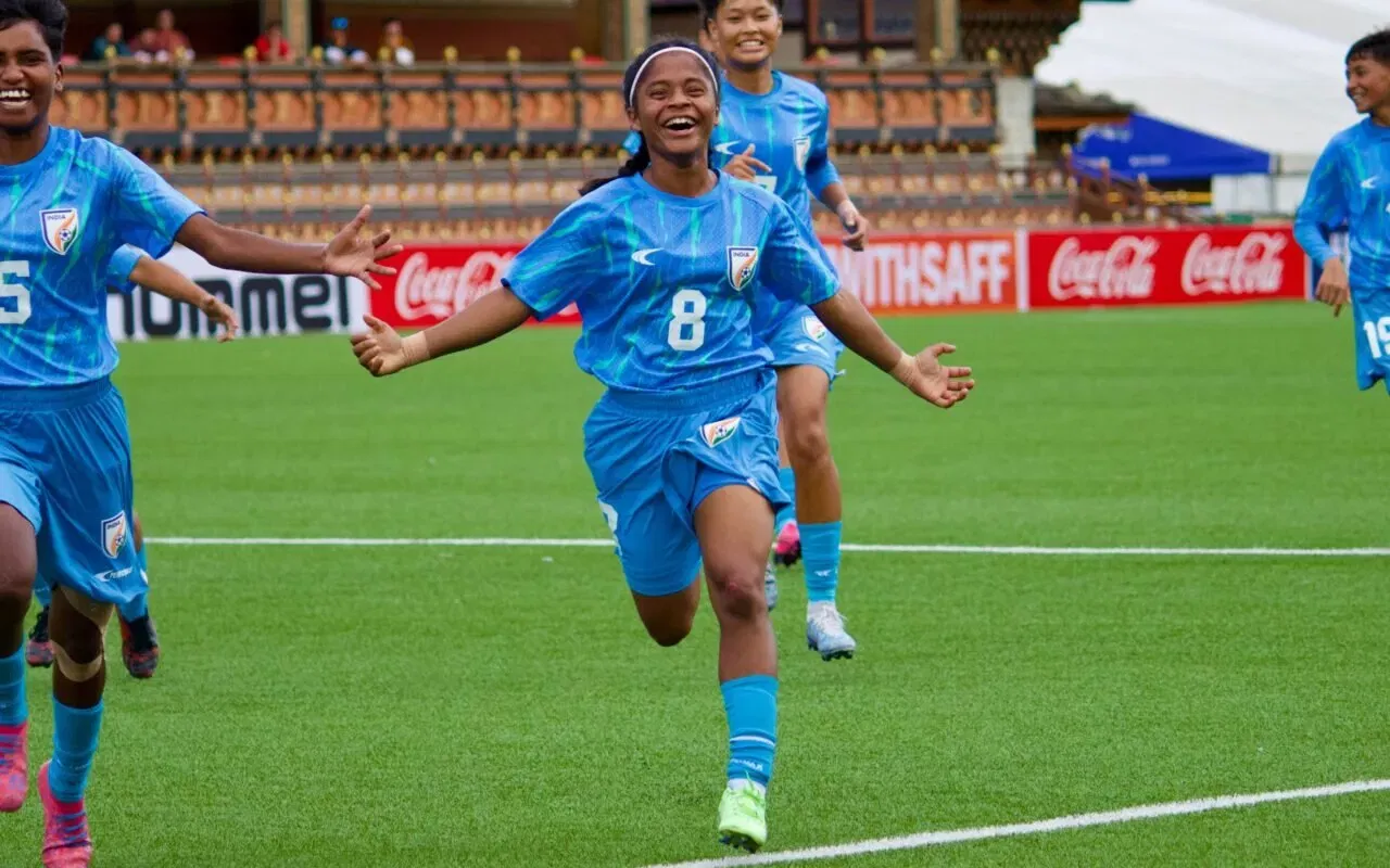 India U17 women plunder Bhutan to register third win in a row in SAFF U17 Women's Championship