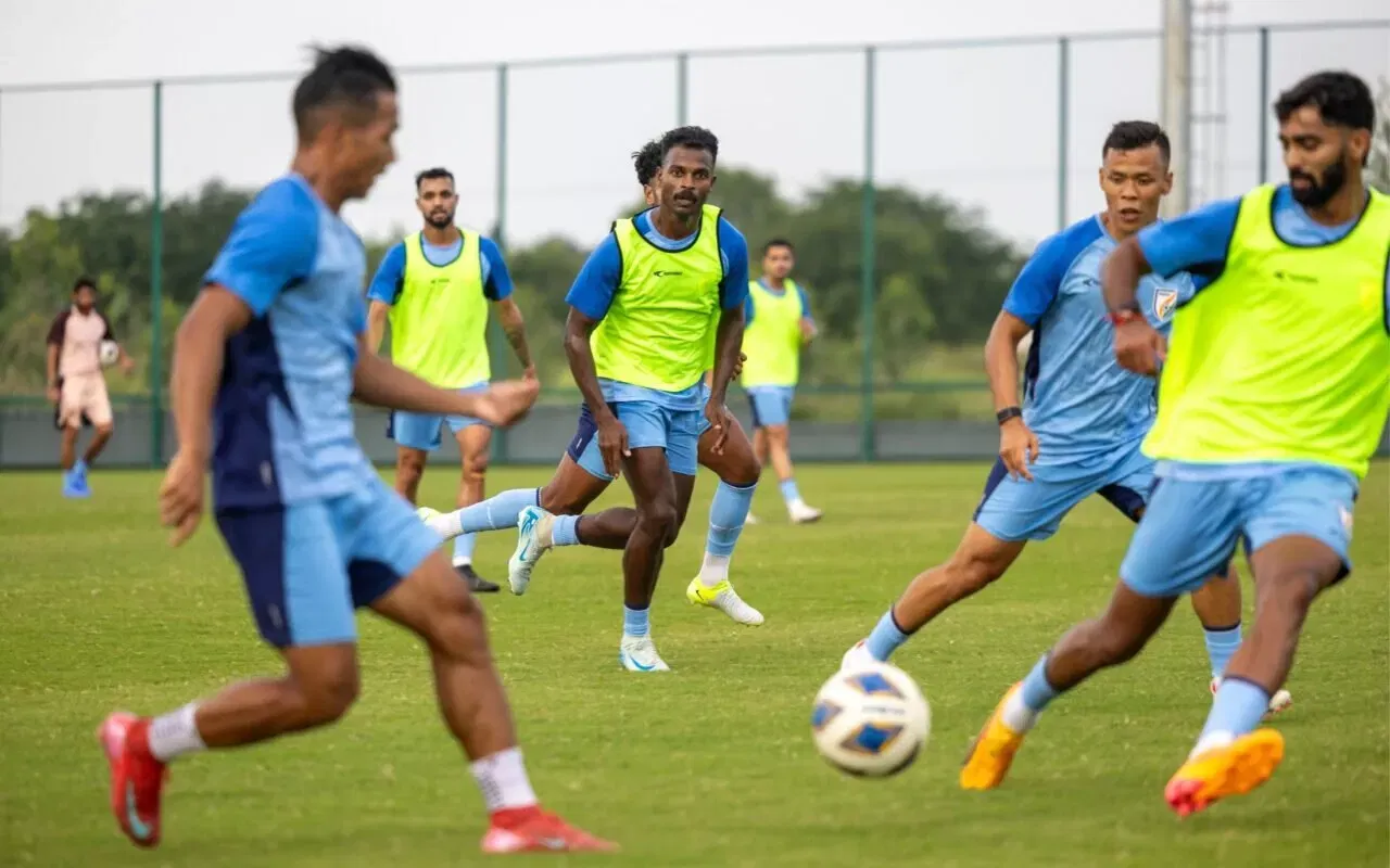 Indian football team Khalid Jamil Sunil Benchamin