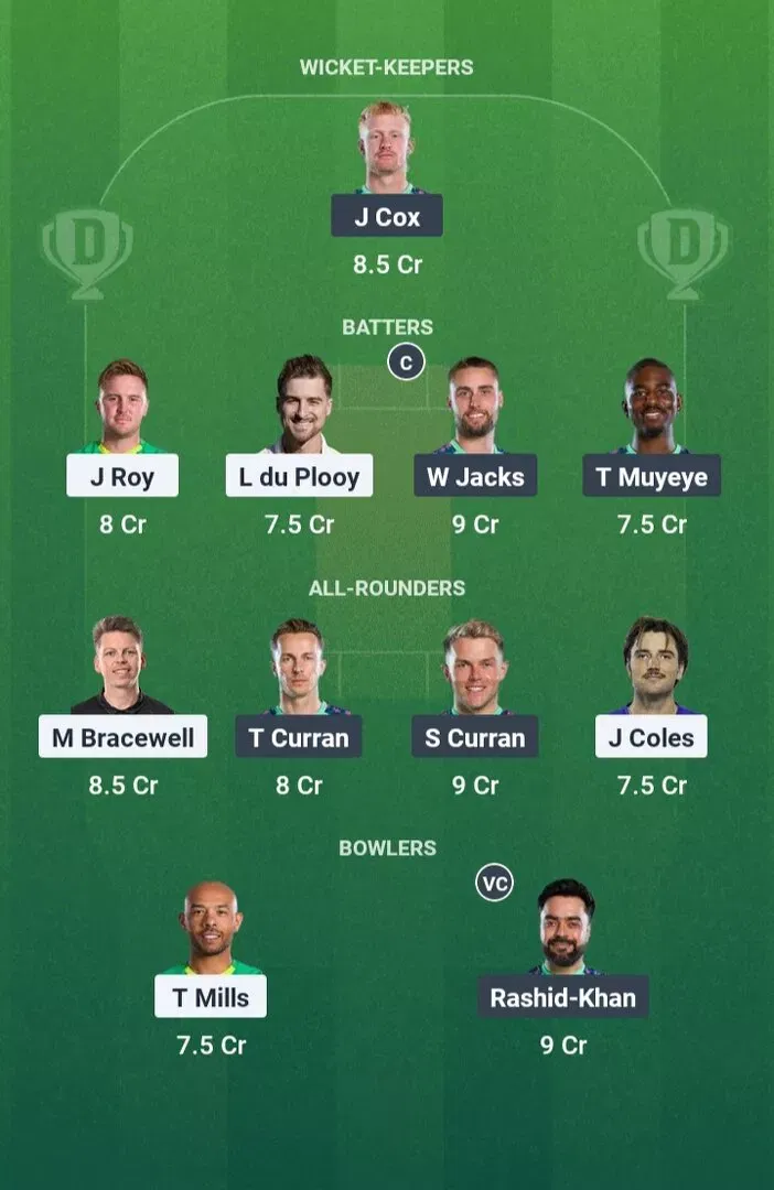 SOB vs OVI Dream11 Prediction, Dream11 Playing XI, Today Match 19, The Hundred Men 2025