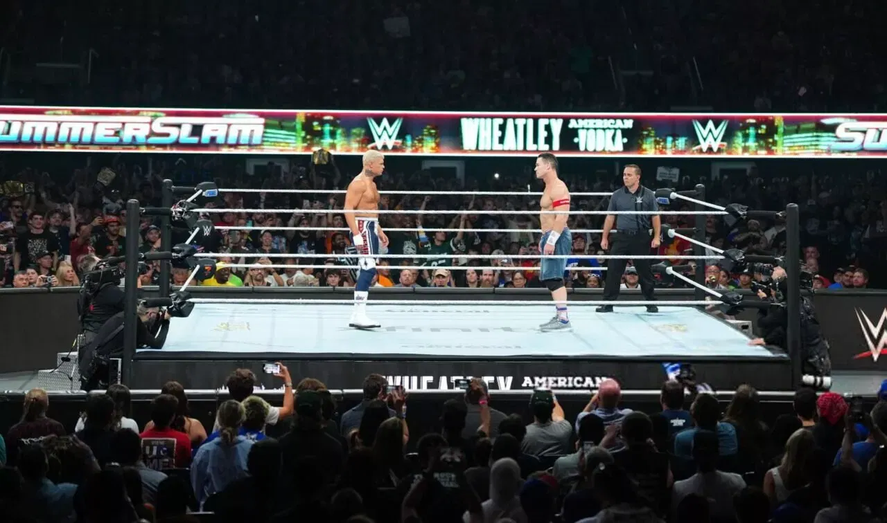 WWE SummerSlam Cody Rhodes John Cena