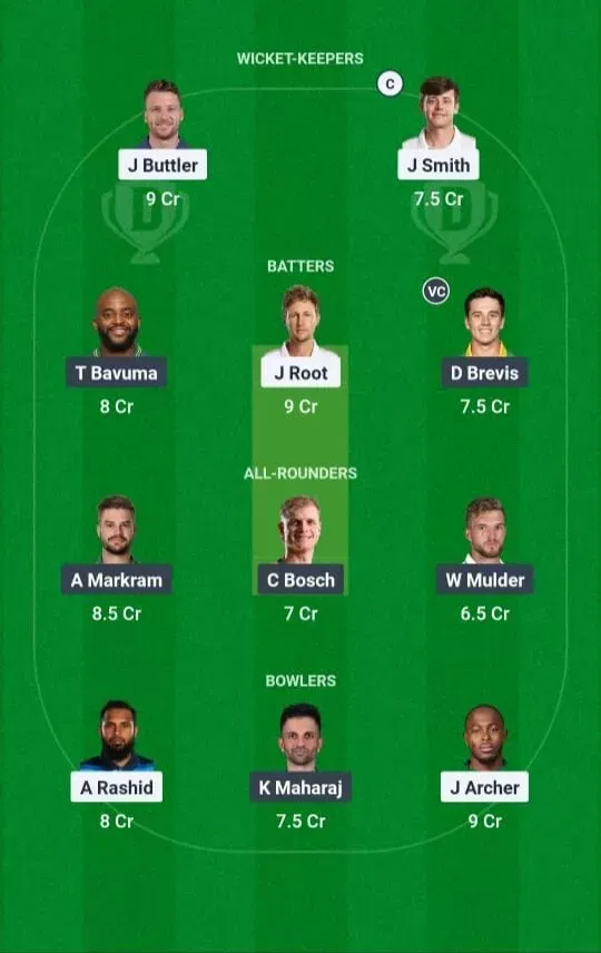 ENG vs SA Dream11 Prediction, Best Dream11 Playing XI, Today Match 2nd ODI, England vs South Africa ODI series 2025