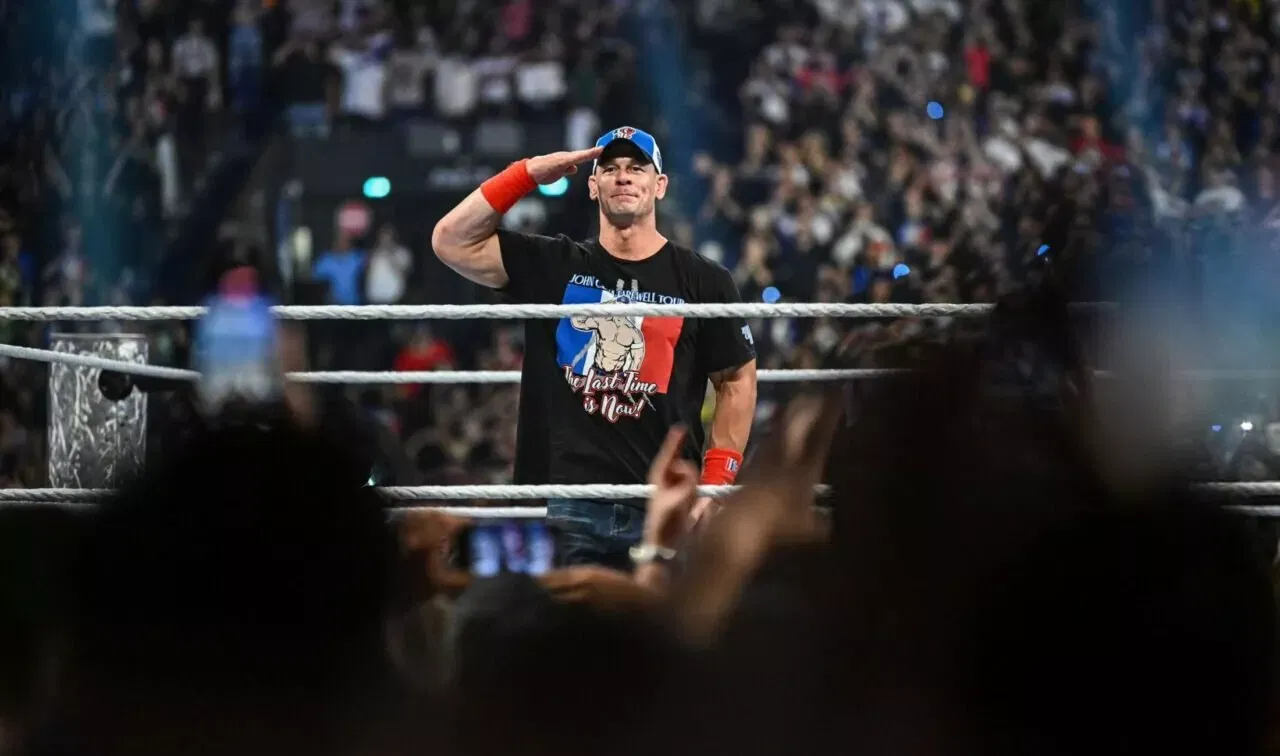 John Cena WWE Bentrokan di Paris Smackdown