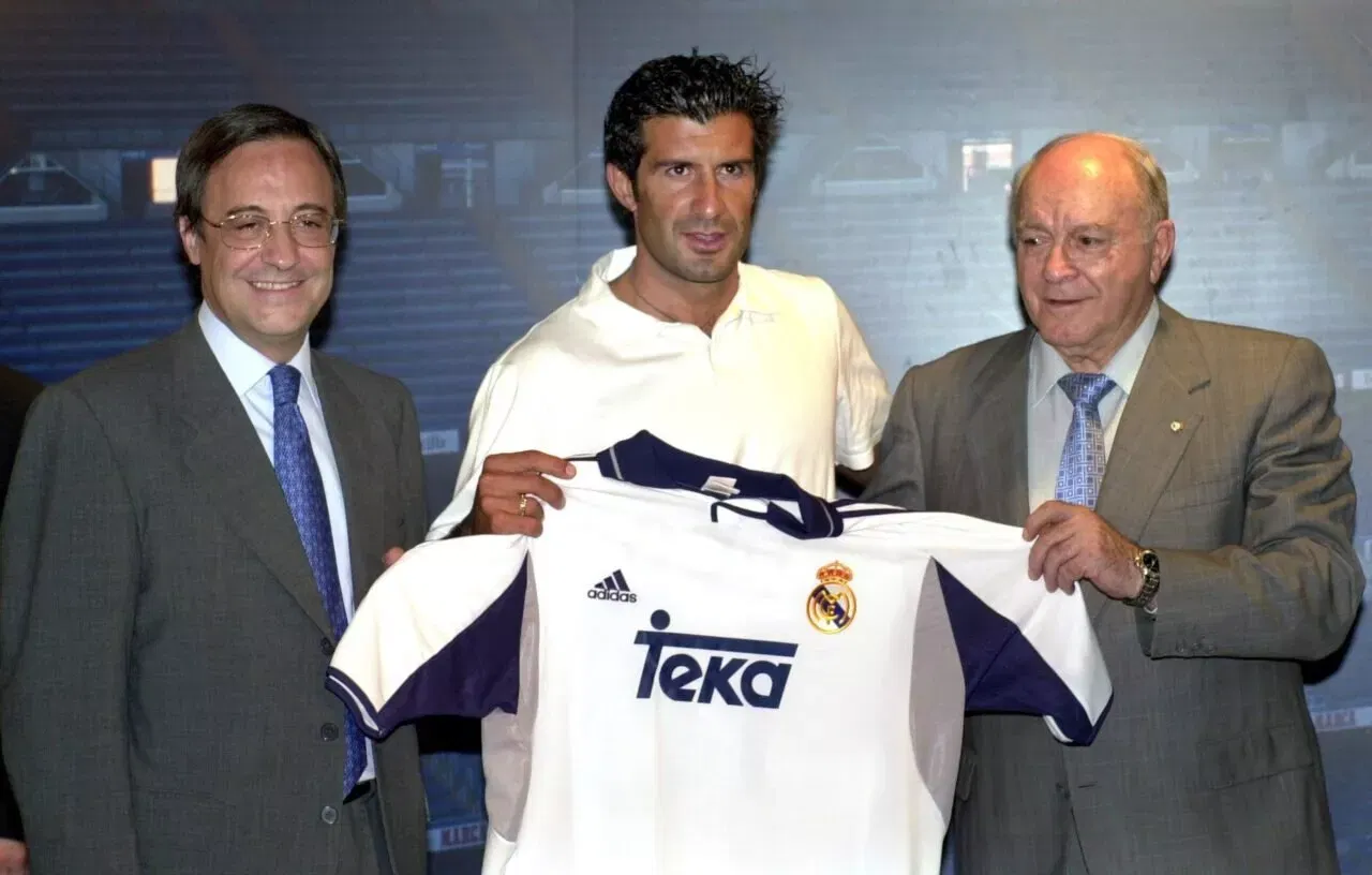 Luis Figo Real Madrid LaLiga