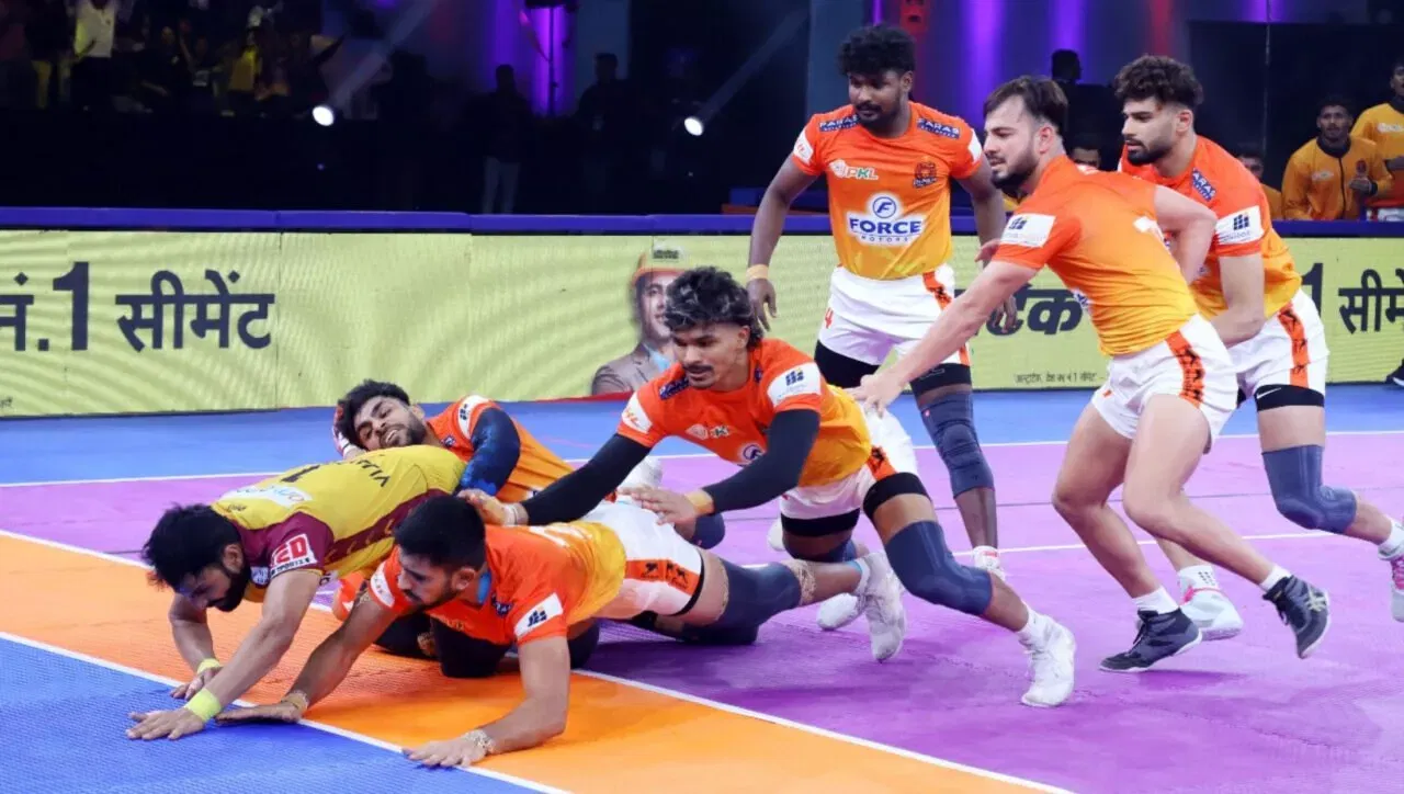 PKL 12: Puneri Paltan retain top spot in points table by defeating Telugu Titans