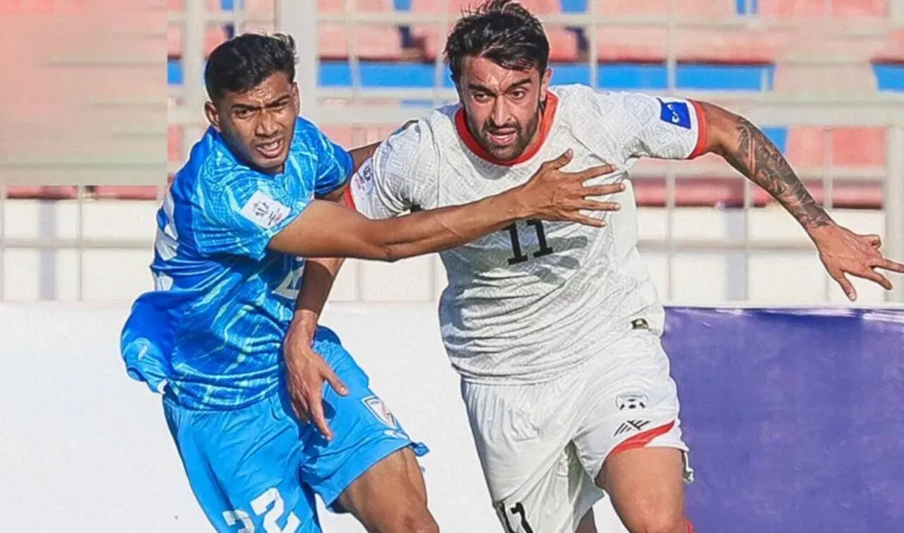 ক্যাফা নেশনস কাপ 2025 -এ আফগানিস্তানের বিপক্ষে অভাবের পরে ভারতের ভাগ্য ভারসাম্যপূর্ণভাবে ঝুলছে