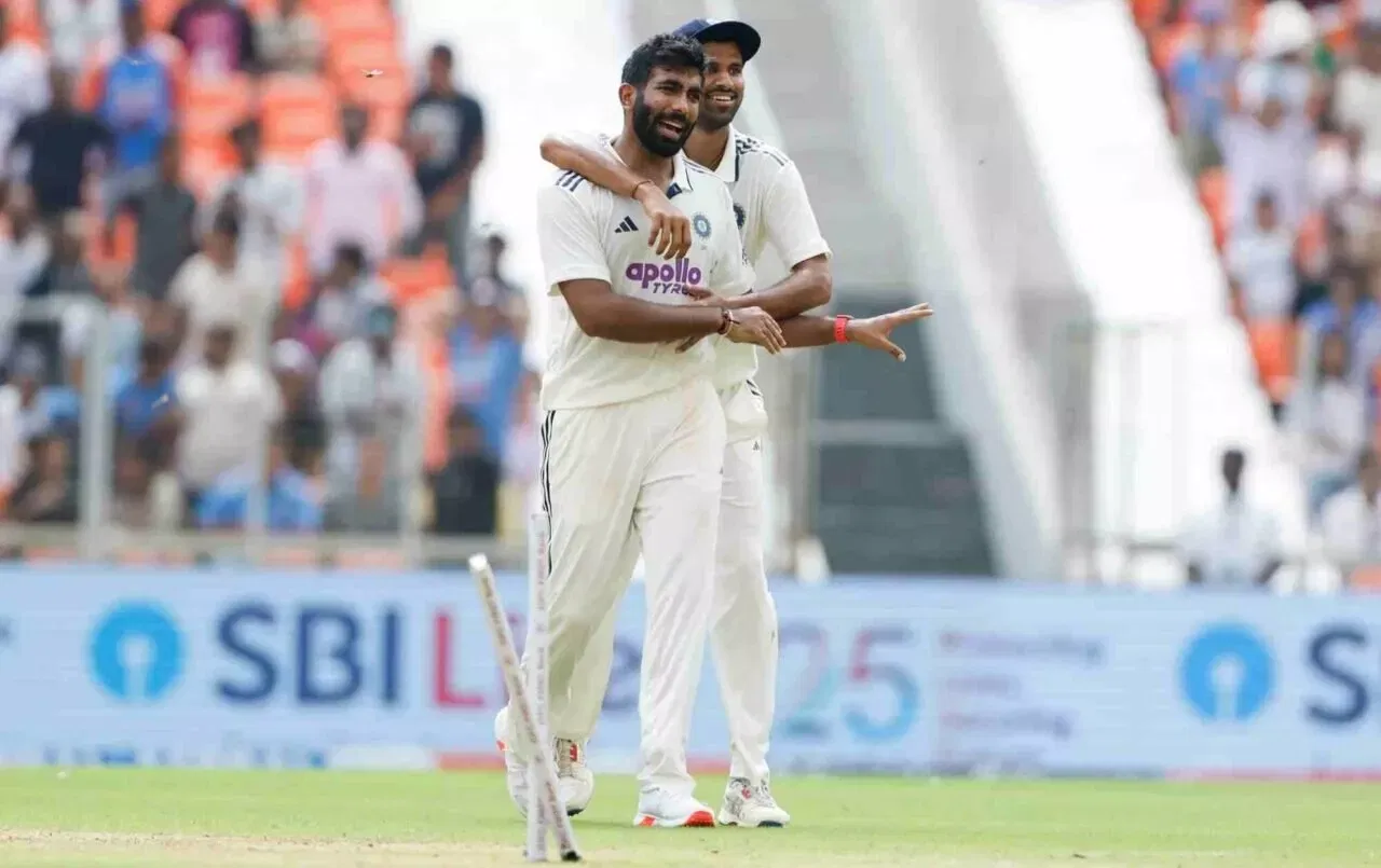 Jasprit Bumrah, Washington Sundar, India, Test cricket