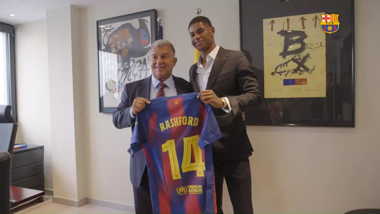 Marcus Rashford FC Barcelona LaLiga