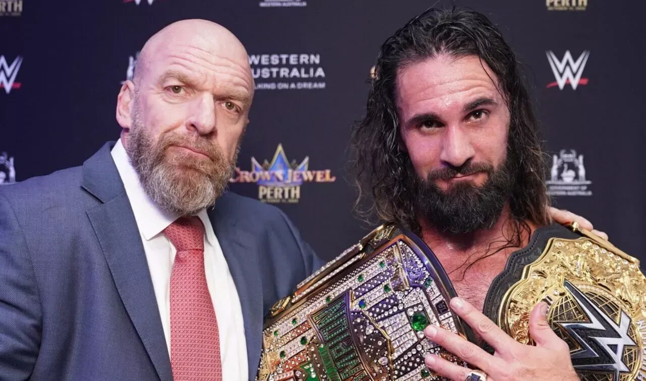 WWE Crown Jewel 2025 Seth Rollins Triple H