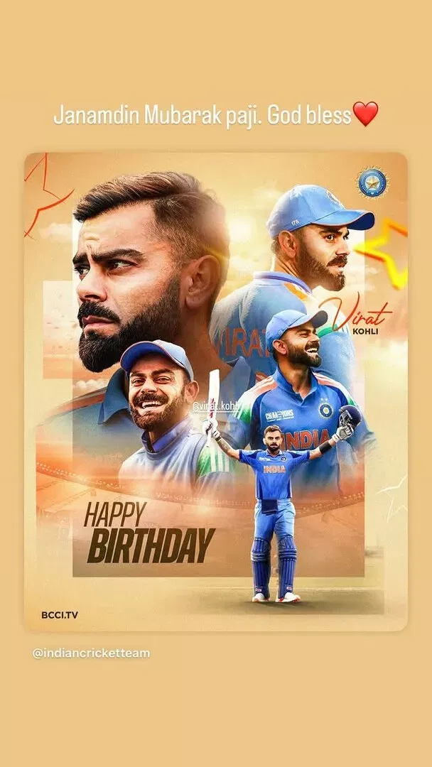 Arshdeep Singh wishes Virat Kohli