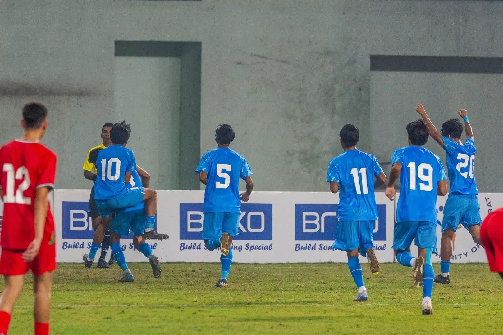 India U17 football team play out cagey 1-1 draw against Palestine in the AFC U17 Asian Cup Qualifiers