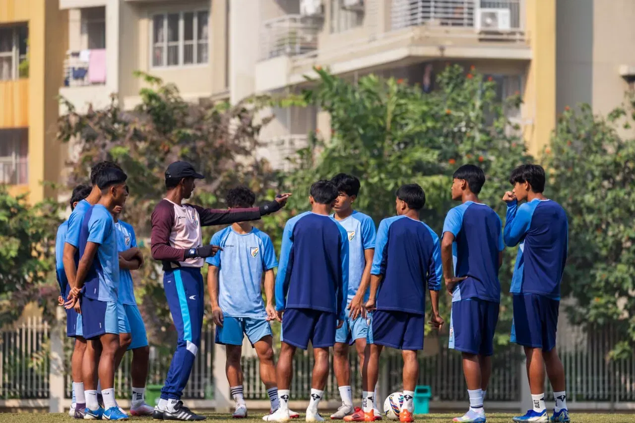 "Stay patient, Stay sharp," Bibiano Fernandes focuses on temperament before AFC U17 Asian Cup Qualifiers clash against Chinese Taipei