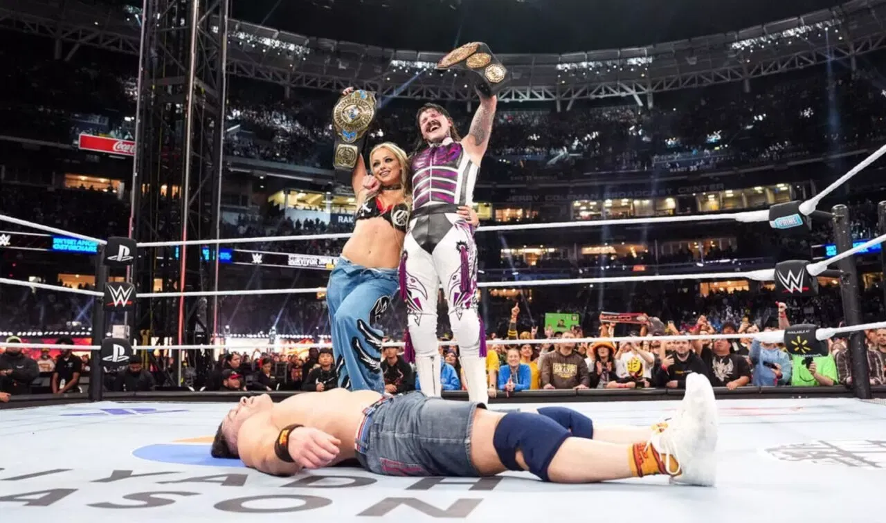 Liv Morgan and Dominik Mysterio WWE