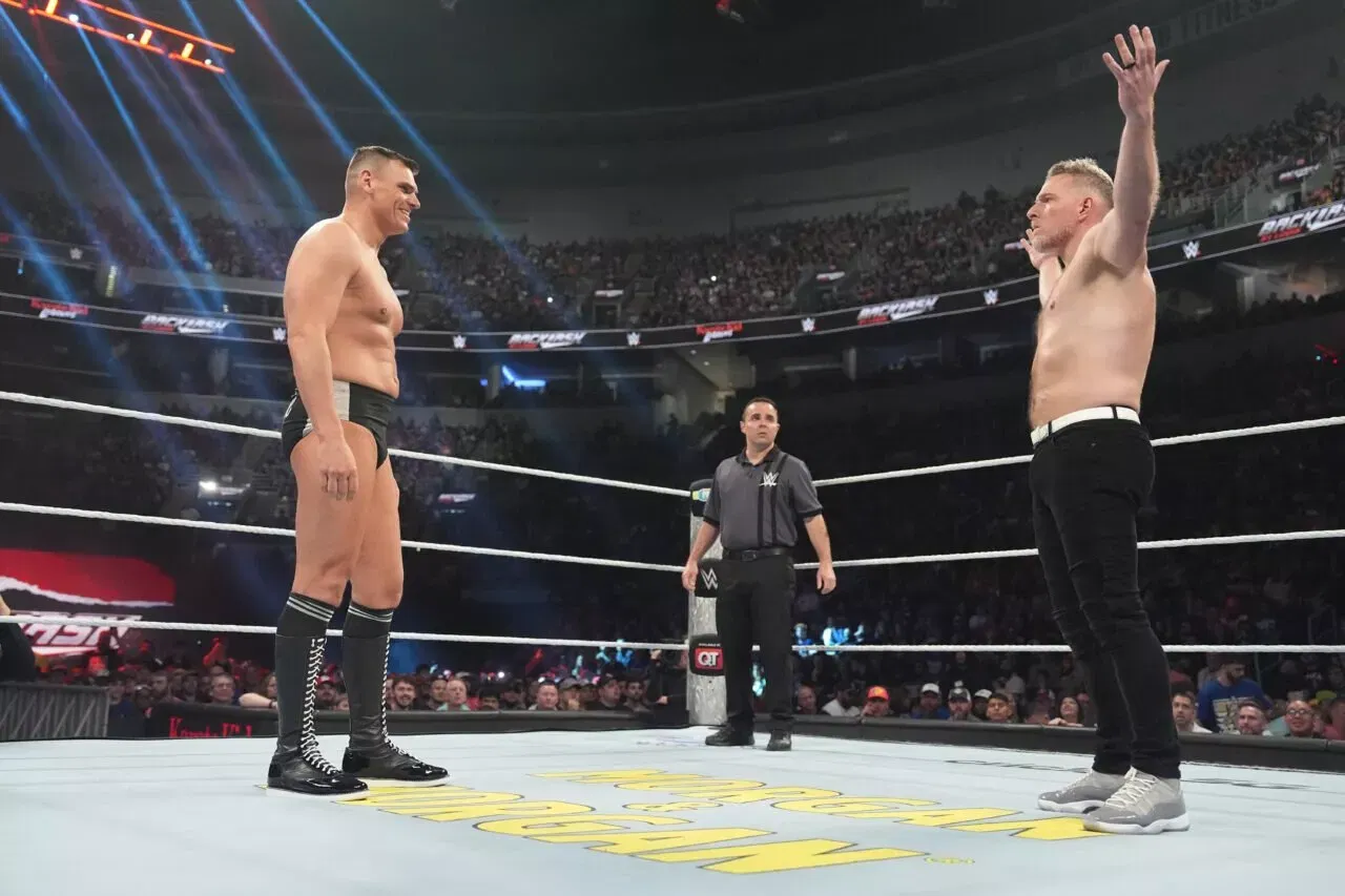 Gunther and Pat McAfee WWE