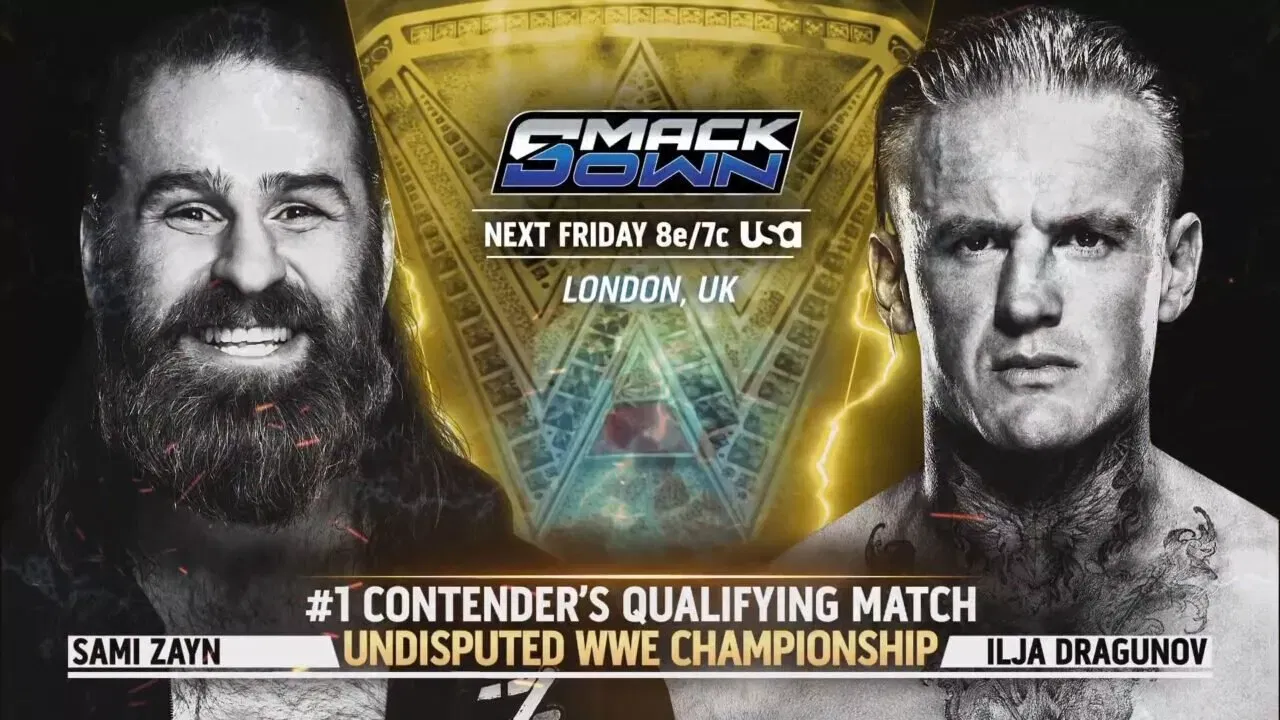 Sami Zayn vs Ilja Dragunov WWE SmackDown Preview (January 16, 2026)