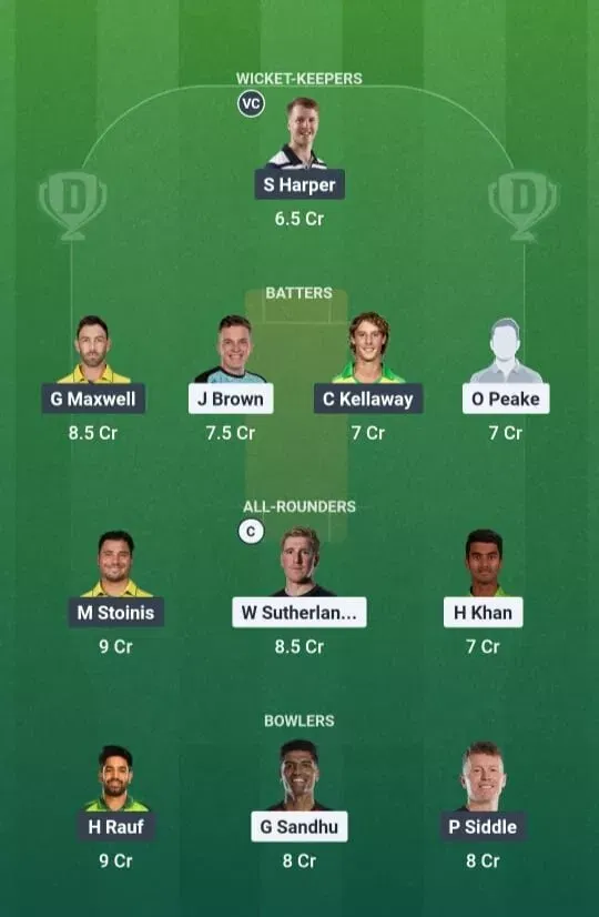 REN vs STA Dream11 Prediction, Dream11 Playing XI, Today Match 30, Big Bash League 2025-26