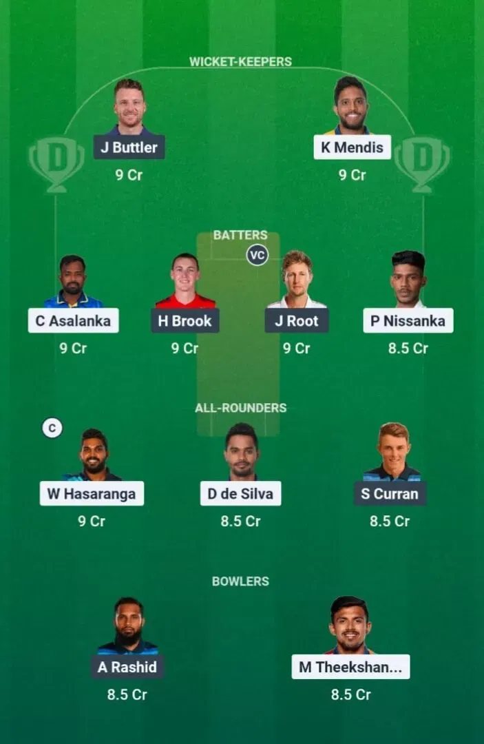 SL vs ENG Dream11 Prediction, Dream11 Playing XI, Today Match 1st, Sri Lanka vs England ODI series 2026