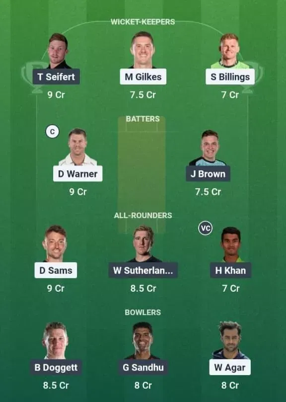 THU vs REN Dream11 Prediction, Dream11 Playing XI, Today Match 33, Big Bash League 2025-26