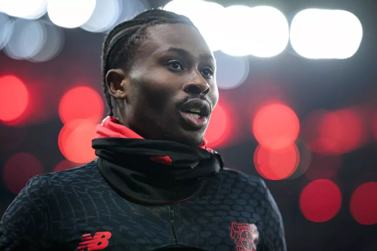 Nathan Tella Bayer Leverkusen
