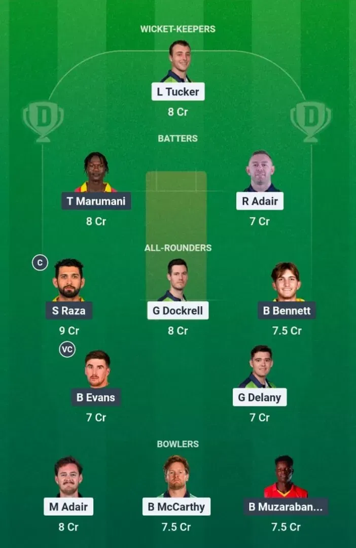 IRE vs ZIM Dream11 Prediction, Dream11 Playing XI, Today Match 32, ICC T20 World Cup 2026