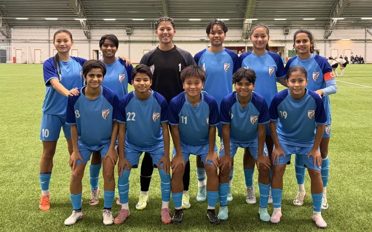 India U20 Women share spoils with Enskede IK Dam in friendly clash