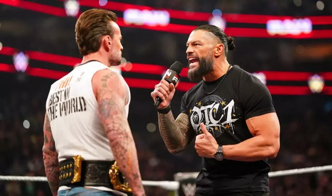 WWE RAW WrestleMania 42 Roman Reigns CM Punk