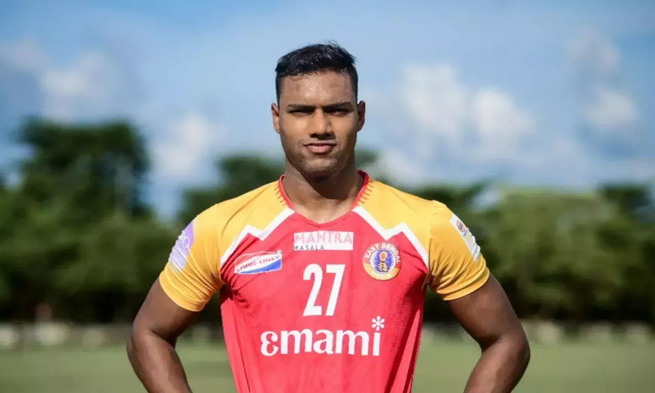 Jay Gupta for East Bengal FC