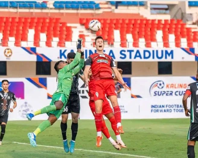 Subhajit Bhattacharjee for Mohammedan SC.