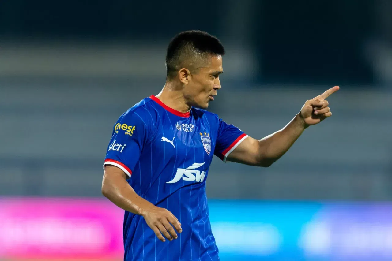 Top 5 records held by Sunil Chhetri in ISL