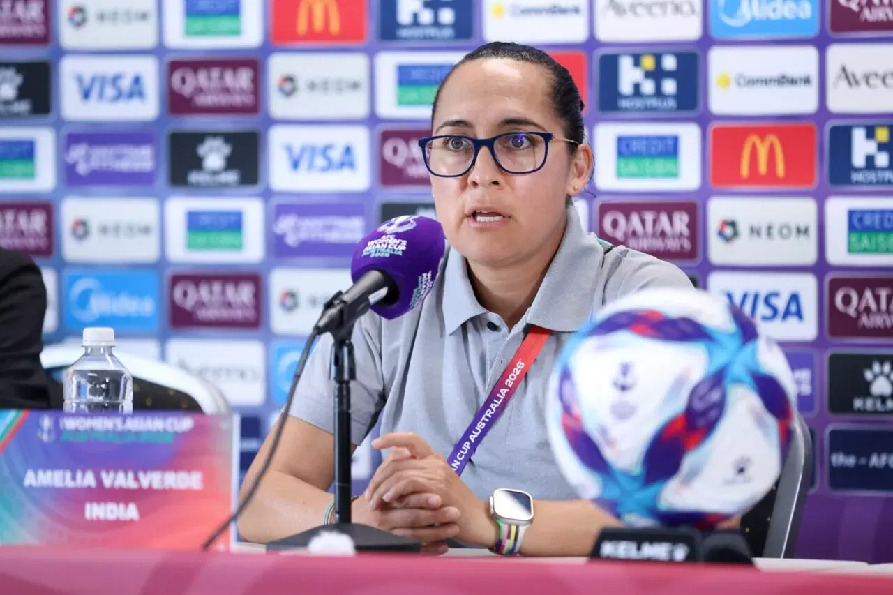 Amelia Valverde head coach of the Indian team for the AFC Women's Asian Cup 2026