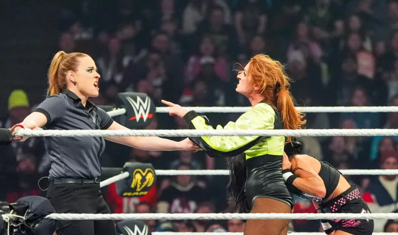 Becky Lynch & Jessika Carr WWE Raw