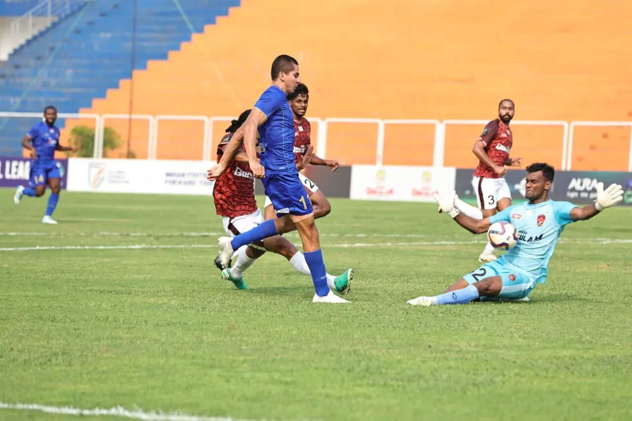 Sreenidi Deccan vs Gokulam Kerala in the Indian Football League
