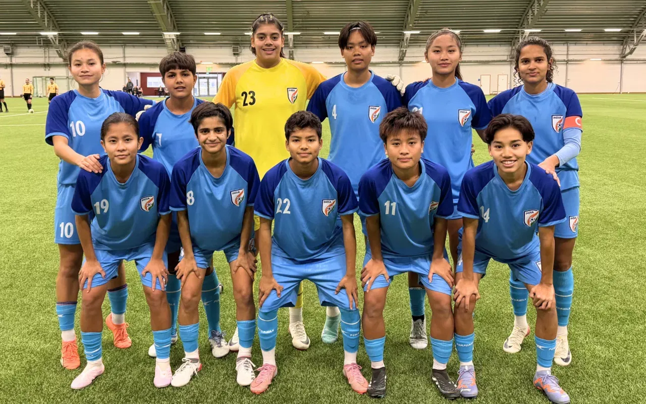 India U20 Women's team fall short against Karlbergs BK