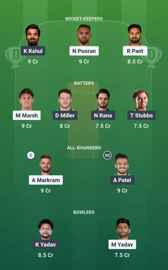 LSG vs DC Dream11 Prediction, Dream11 Playing XI, Today Match 5, IPL 2026