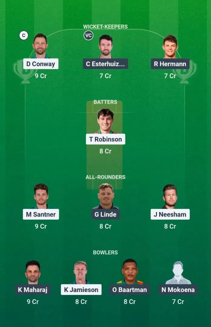 NZ vs SA Dream11 Prediction, Dream11 Playing XI, Today Match 2nd T20I, South Africa tour of New Zealand 2026