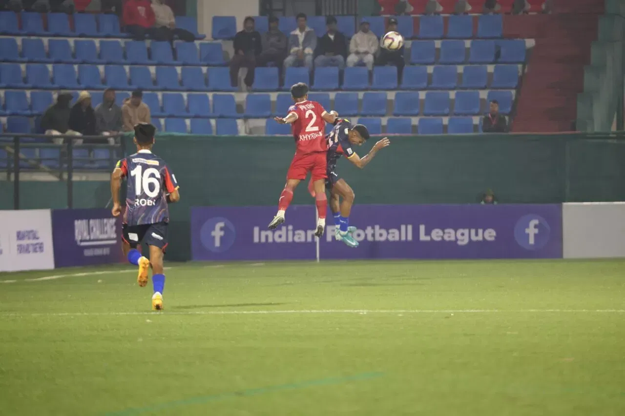 Diamond Harbour vs Shillong Lajong in the Indian Football League