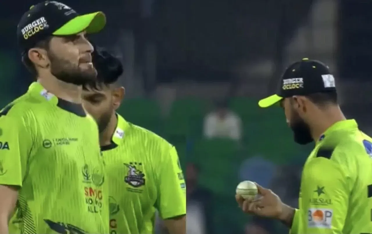 Shaheen Afridi, Haris Rauf & Fakhar Zaman caught live doing ball tampering in PSL 2026