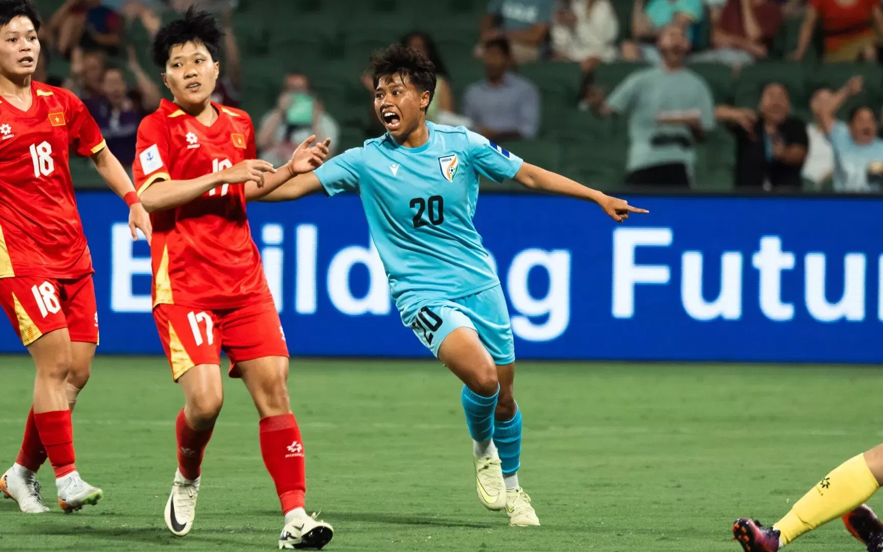 How can Indian football team line up for their SAFF Women's Championship 2026 opener against Maldives?
