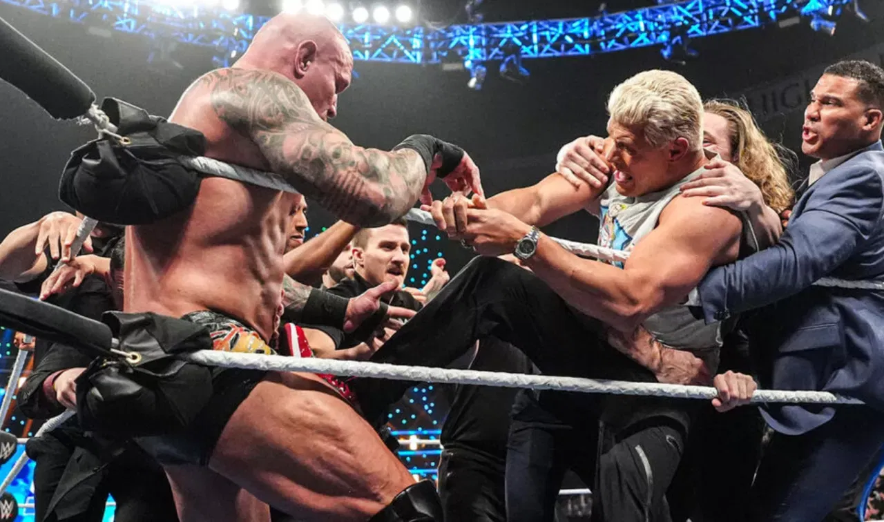 WWE SmackDown March 27, 2026 Cody Rhodes & Randy Orton