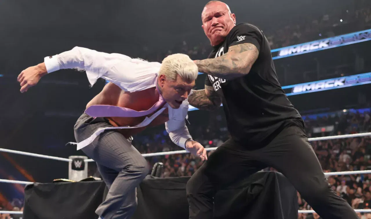 WWE SmackDown Randy Orton turns on Cody Rhodes