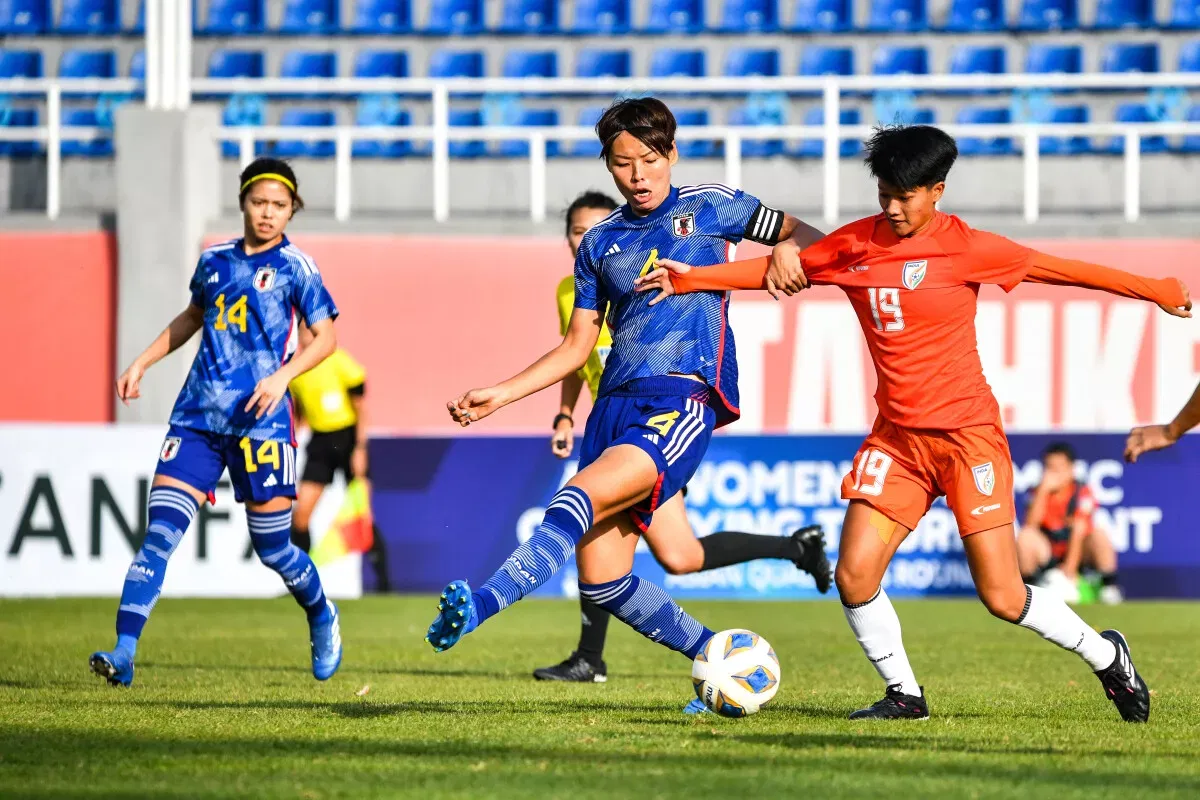 India vs Japan ahead of the AFC Women's Asian Cup 2026