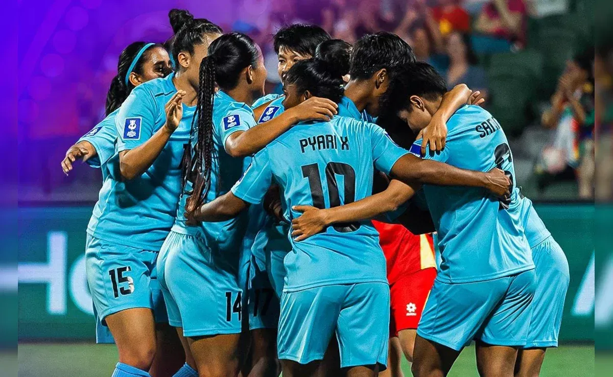 Indian women's team in the AFC Women's Asian Cup 2026