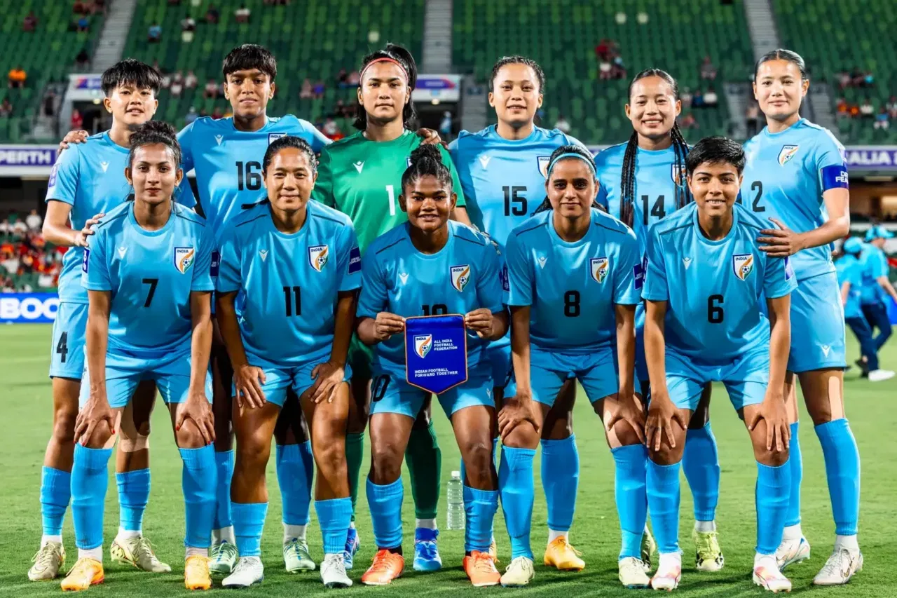 Indian team in the AFC Women's Asian Cup
