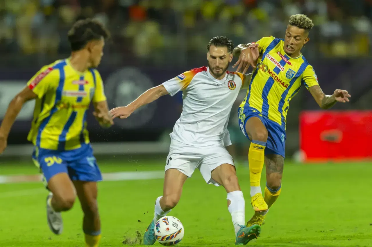 East Bengal FC vs Kerala Blasters FC in ISL