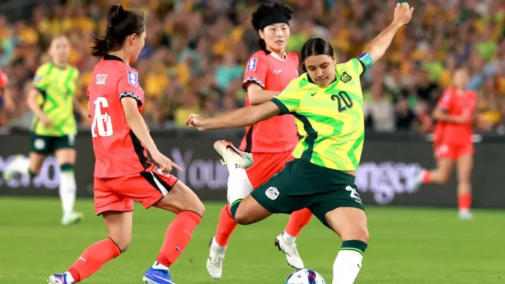 South Korea vs Australia in the AFC Women's Asian Cup