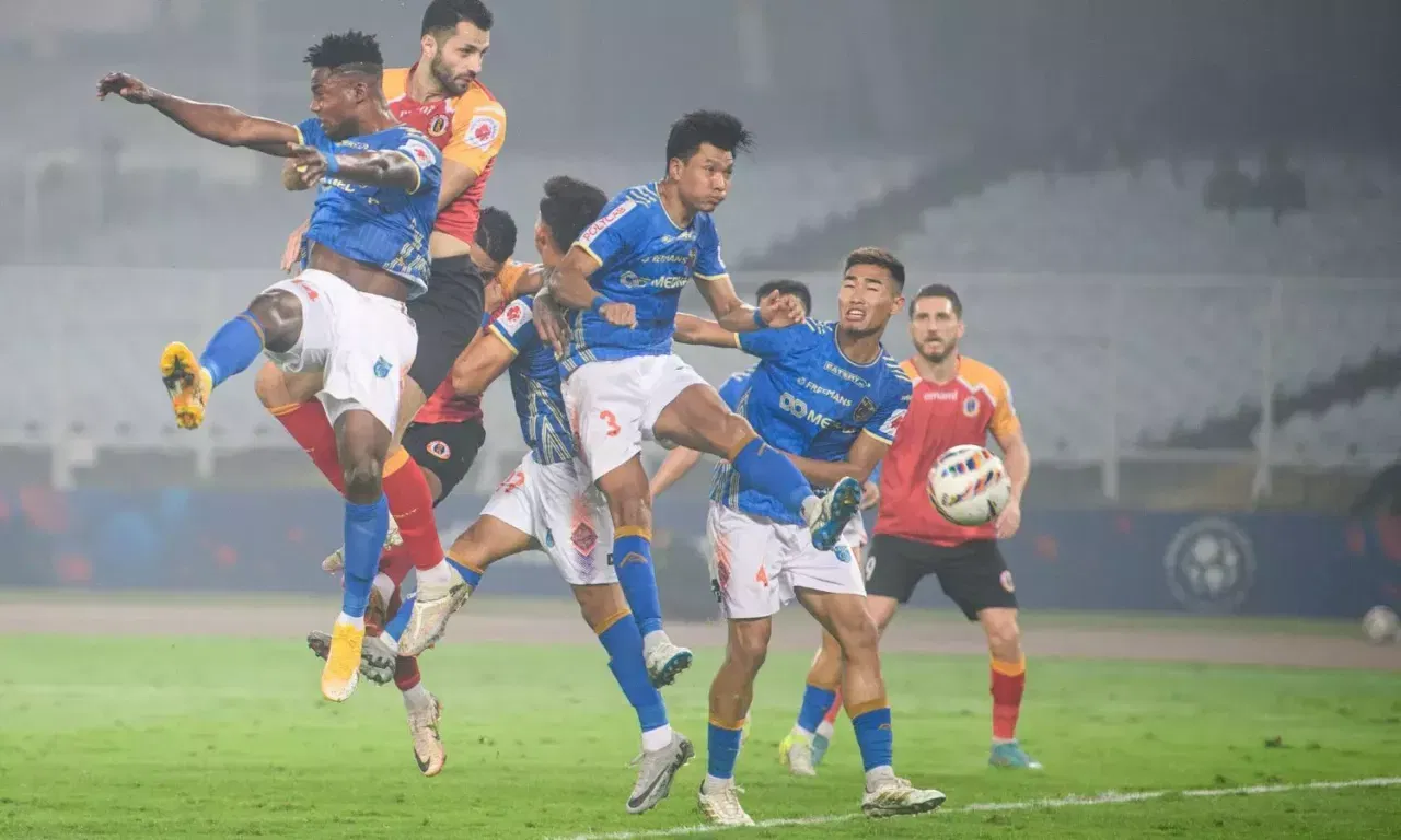 East Bengal VS Kerala Blasters FC in ISL